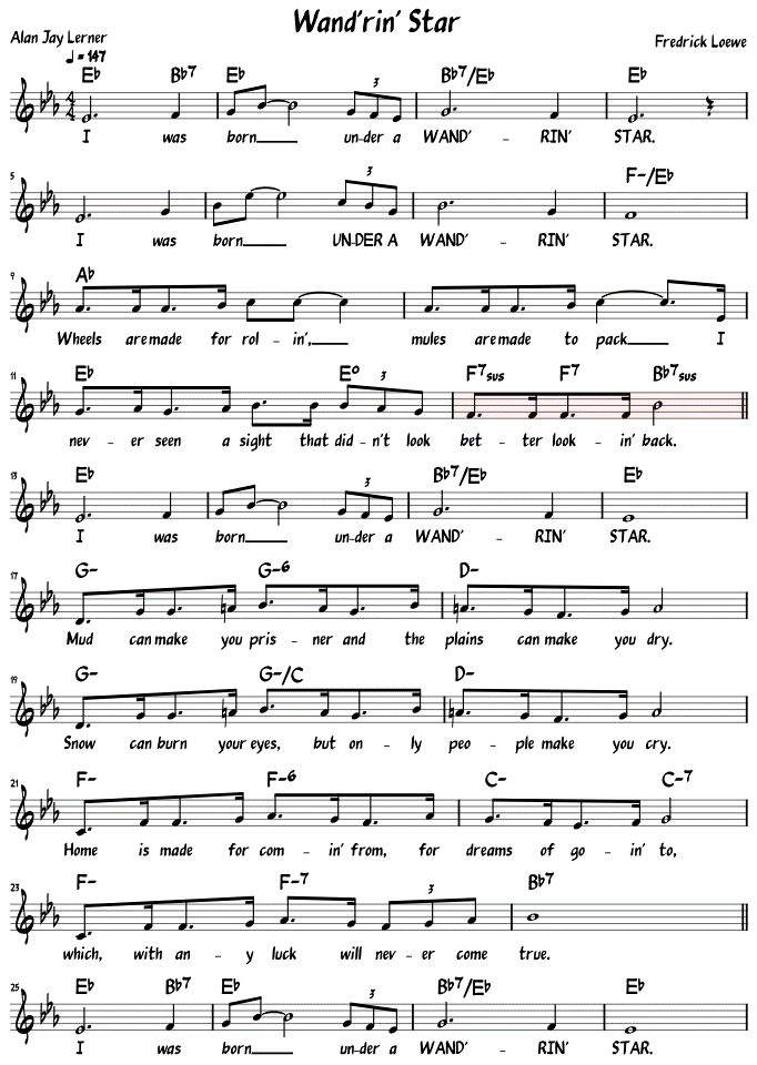 Sheet Music